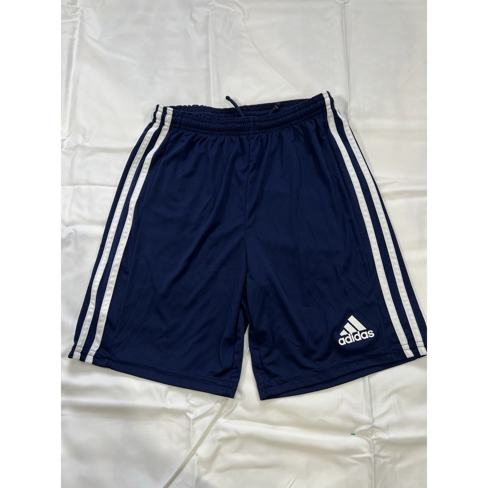 adidas‎ Soccer Football Shorts Blue Youth XL